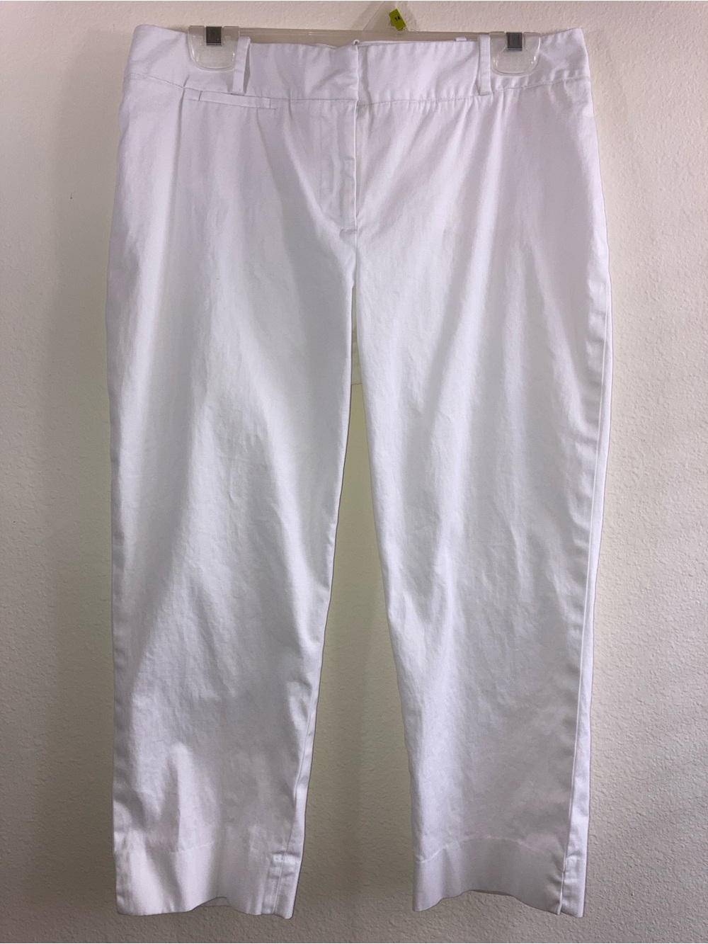 Talbots Signature Capri Pants Size 10P White Cropped Pants